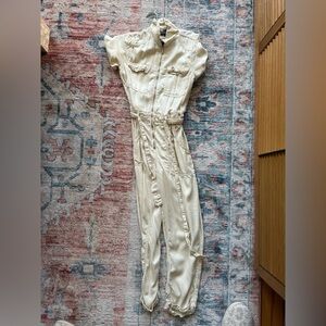 Stylish Cream Jumpsuit